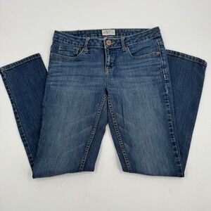Aeropostale Bayla Skinny Jeans Blue Wash Denim Womens‎ Sz 5/6 Short Court